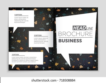 Abstract vector layout background set. For art template design, list, front page, mockup brochure theme style, banner, idea, cover, booklet, print, flyer, book, blank, card, ad, sign, sheet, a4