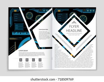 Abstract vector layout background set. For art template design, list, front page, mockup brochure theme style, banner, idea, cover, booklet, print, flyer, book, blank, card, ad, sign, sheet, a4.
