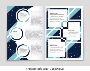 Abstract vector layout background set. For art template design, list, front page, mockup brochure theme style, banner, idea, cover, booklet, print, flyer, book, blank, card, ad, sign, sheet, a4