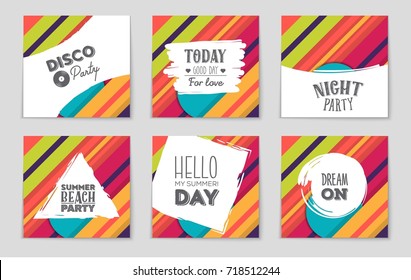 Abstract vector layout background set. For art template design, list, front page, mockup brochure theme style, banner, idea, cover, booklet, print, flyer, book, blank, card, ad, sign, sheet,, a4.