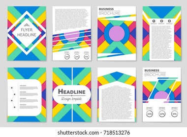 Abstract vector layout background set. For art template design, list, front page, mockup brochure theme style, banner, idea, cover, booklet, print, flyer, book, blank, card, ad, sign, sheet,, a4.