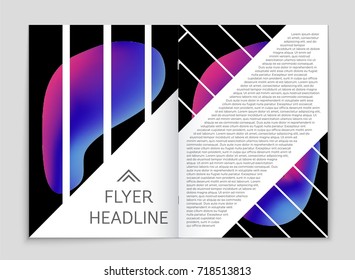 Abstract vector layout background set. For art template design, list, front page, mockup brochure theme style, banner, idea, cover, booklet, print, flyer, book, blank, card, ad, sign, sheet, a4