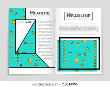 Abstract vector layout background set. For art template design, list, front page, mockup brochure theme style, banner, idea, cover, booklet, print, flyer, book, blank, card, ad, sign, sheet, a4.