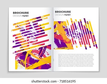 Abstract vector layout background set. For art template design, list, front page, mockup brochure theme style, banner, idea, cover, booklet, print, flyer, book, blank, card, ad, sign, sheet, a4