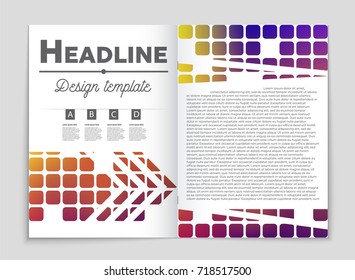 Abstract vector layout background set. For art template design, list, front page, mockup brochure theme style, banner, idea, cover, booklet, print, flyer, book, blank, card, ad, sign, sheet, a4.