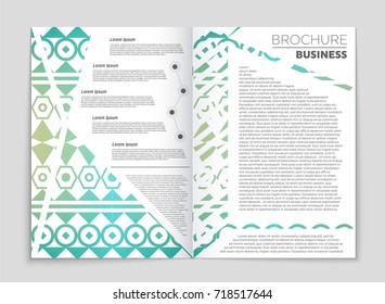 Abstract vector layout background set. For art template design, list, front page, mockup brochure theme style, banner, idea, cover, booklet, print, flyer, book, blank, card, ad, sign, sheet, a4.