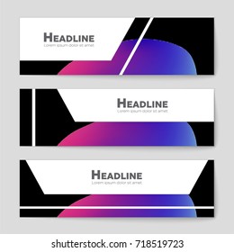Abstract vector layout background set. For art template design, list, front page, mockup brochure theme style, banner, idea, cover, booklet, print, flyer, book, blank, card, ad, sign, sheet, a4