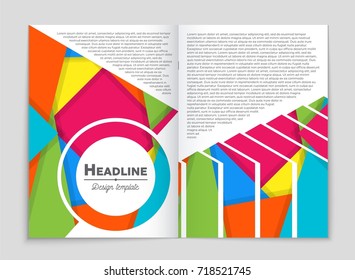 Abstract vector layout background set. For art template design, list, front page, mockup brochure theme style, banner, idea, cover, booklet, print, flyer, book, blank, card, ad, sign, sheet,, a4.