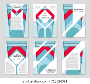 Abstract vector layout background set. For art template design, list, front page, mockup brochure theme style, banner, idea, cover, booklet, print, flyer, book, blank, card, ad, sign, sheet,, a4.