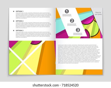 Abstract vector layout background set. For art template design, list, front page, mockup brochure theme style, banner, idea, cover, booklet, print, flyer, book, blank, card, ad, sign, sheet,, a4.