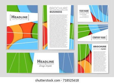 Abstract vector layout background set. For art template design, list, front page, mockup brochure theme style, banner, idea, cover, booklet, print, flyer, book, blank, card, ad, sign, sheet,, a4.