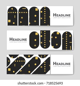 Abstract vector layout background set. For art template design, list, front page, mockup brochure theme style, banner, idea, cover, booklet, print, flyer, book, blank, card, ad, sign, sheet, a4.