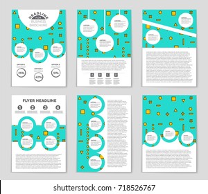 Abstract vector layout background set. For art template design, list, front page, mockup brochure theme style, banner, idea, cover, booklet, print, flyer, book, blank, card, ad, sign, sheet, a4.