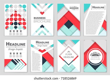 Abstract vector layout background set. For art template design, list, front page, mockup brochure theme style, banner, idea, cover, booklet, print, flyer, book, blank, card, ad, sign, sheet,, a4.