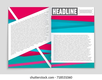 Abstract vector layout background set. For art template design, list, front page, mockup brochure theme style, banner, idea, cover, booklet, print, flyer, book, blank, card, ad, sign, sheet,, a4.