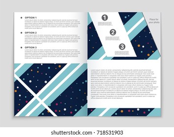 Abstract vector layout background set. For art template design, list, front page, mockup brochure theme style, banner, idea, cover, booklet, print, flyer, book, blank, card, ad, sign, sheet, a4