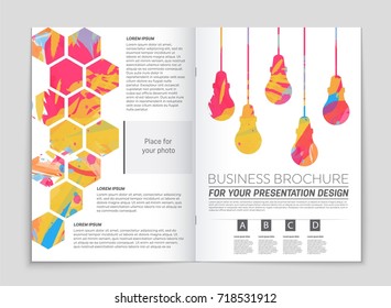 Abstract vector layout background set. For art template design, list, front page, mockup brochure theme style, banner, idea, cover, booklet, print, flyer, book, blank, card, ad, sign, sheet, a4