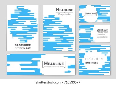 Abstract vector layout background set. For art template design, list, front page, mockup brochure theme style, banner, idea, cover, booklet, print, flyer, book, blank, card, ad, sign, sheet, a4.