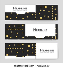 Abstract vector layout background set. For art template design, list, front page, mockup brochure theme style, banner, idea, cover, booklet, print, flyer, book, blank, card, ad, sign, sheet, a4.