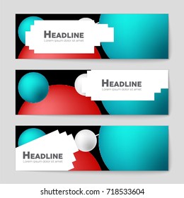 Abstract vector layout background set. For art template design, list, front page, mockup brochure theme style, banner, idea, cover, booklet, print, flyer, book, blank, card, ad, sign, sheet, a4.