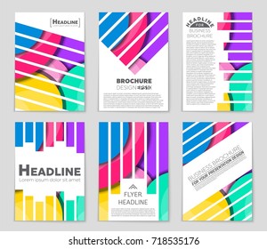 Abstract vector layout background set. For art template design, list, front page, mockup brochure theme style, banner, idea, cover, booklet, print, flyer, book, blank, card, ad, sign, sheet,, a4.