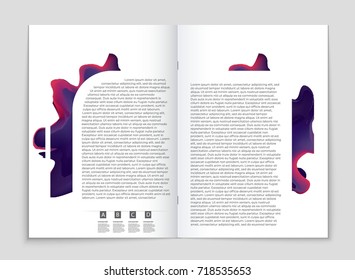 Abstract vector layout background set. For art template design, list, front page, mockup brochure theme style, banner, idea, cover, booklet, print, flyer, book, blank, card, ad, sign, sheet, a4