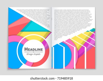 Abstract vector layout background set. For art template design, list, front page, mockup brochure theme style, banner, idea, cover, booklet, print, flyer, book, blank, card, ad, sign, sheet,, a4.