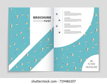 Abstract vector layout background set. For art template design, list, front page, mockup brochure theme style, banner, idea, cover, booklet, print, flyer, book, blank, card, ad, sign, sheet, a4