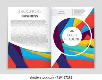 Abstract vector layout background set. For art template design, list, front page, mockup brochure theme style, banner, idea, cover, booklet, print, flyer, book, blank, card, ad, sign, sheet,, a4.