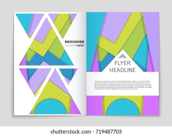 Abstract vector layout background set. For art template design, list, front page, mockup brochure theme style, banner, idea, cover, booklet, print, flyer, book, blank, card, ad, sign, sheet,, a4.