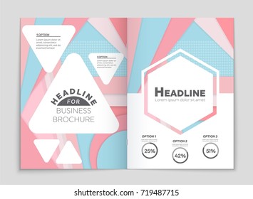 Abstract vector layout background set. For art template design, list, front page, mockup brochure theme style, banner, idea, cover, booklet, print, flyer, book, blank, card, ad, sign, sheet,, a4.