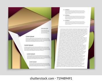 Abstract vector layout background set. For art template design, list, front page, mockup brochure theme style, banner, idea, cover, booklet, print, flyer, book, blank, card, ad, sign, sheet,, a4.