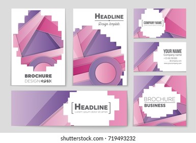Abstract vector layout background set. For art template design, list, front page, mockup brochure theme style, banner, idea, cover, booklet, print, flyer, book, blank, card, ad, sign, sheet,, a4.