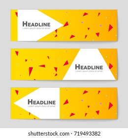 Abstract vector layout background set. For art template design, list, front page, mockup brochure theme style, banner, idea, cover, booklet, print, flyer, book, blank, card, ad, sign, sheet, a4