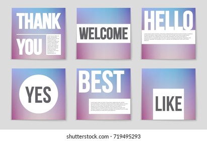 Abstract vector layout background set. For art template design, list, front page, mockup brochure theme style, banner, idea, cover, booklet, print, flyer, book, blank, card, ad, sign, sheet,, a4.