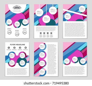 Abstract vector layout background set. For art template design, list, front page, mockup brochure theme style, banner, idea, cover, booklet, print, flyer, book, blank, card, ad, sign, sheet,, a4.