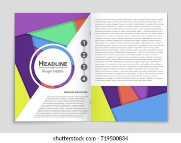 Abstract vector layout background set. For art template design, list, front page, mockup brochure theme style, banner, idea, cover, booklet, print, flyer, book, blank, card, ad, sign, sheet,, a4.
