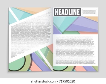 Abstract vector layout background set. For art template design, list, front page, mockup brochure theme style, banner, idea, cover, booklet, print, flyer, book, blank, card, ad, sign, sheet,, a4.