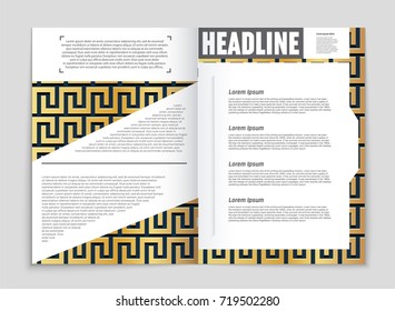 Abstract vector layout background set. For art template design, list, front page, mockup brochure theme style, banner, idea, cover, booklet, print, flyer, book, blank, card, ad, sign, sheet, a4.