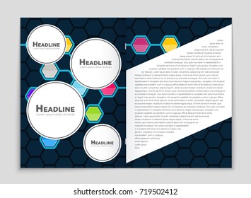 Abstract vector layout background set. For art template design, list, front page, mockup brochure theme style, banner, idea, cover, booklet, print, flyer, book, blank, card, ad, sign, sheet, a4.