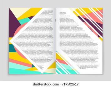 Abstract vector layout background set. For art template design, list, front page, mockup brochure theme style, banner, idea, cover, booklet, print, flyer, book, blank, card, ad, sign, sheet, a4