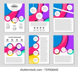 Abstract vector layout background set. For art template design, list, front page, mockup brochure theme style, banner, idea, cover, booklet, print, flyer, book, blank, card, ad, sign, sheet,, a4.