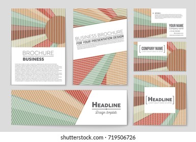 Abstract vector layout background set. For art template design, list, front page, mockup brochure theme style, banner, idea, cover, booklet, print, flyer, book, blank, card, ad, sign, sheet,, a4.