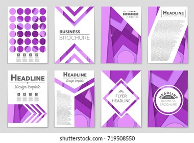 Abstract vector layout background set. For art template design, list, front page, mockup brochure theme style, banner, idea, cover, booklet, print, flyer, book, blank, card, ad, sign, sheet,, a4.