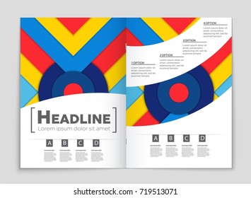 Abstract vector layout background set. For art template design, list, front page, mockup brochure theme style, banner, idea, cover, booklet, print, flyer, book, blank, card, ad, sign, sheet,, a4.
