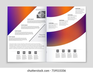Abstract vector layout background set. For art template design, list, front page, mockup brochure theme style, banner, idea, cover, booklet, print, flyer, book, blank, card, ad, sign, sheet,, a4.