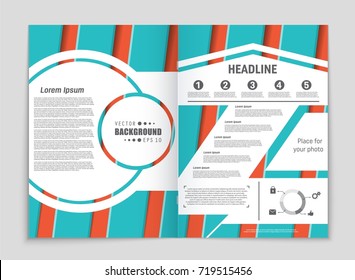 Abstract vector layout background set. For art template design, list, front page, mockup brochure theme style, banner, idea, cover, booklet, print, flyer, book, blank, card, ad, sign, sheet, a4.
