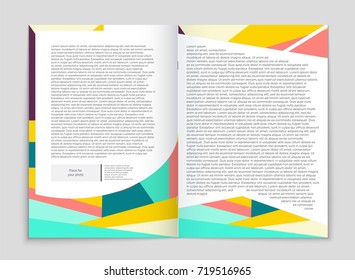 Abstract vector layout background set. For art template design, list, front page, mockup brochure theme style, banner, idea, cover, booklet, print, flyer, book, blank, card, ad, sign, sheet, a4
