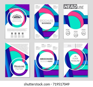 Abstract vector layout background set. For art template design, list, front page, mockup brochure theme style, banner, idea, cover, booklet, print, flyer, book, blank, card, ad, sign, sheet,, a4.