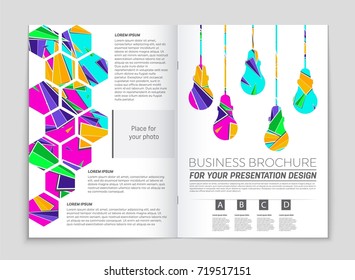 Abstract vector layout background set. For art template design, list, front page, mockup brochure theme style, banner, idea, cover, booklet, print, flyer, book, blank, card, ad, sign, sheet, a4.